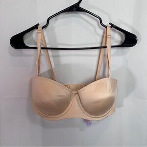 Savage X Fenty Nude Strapless Bra - Size 34DD